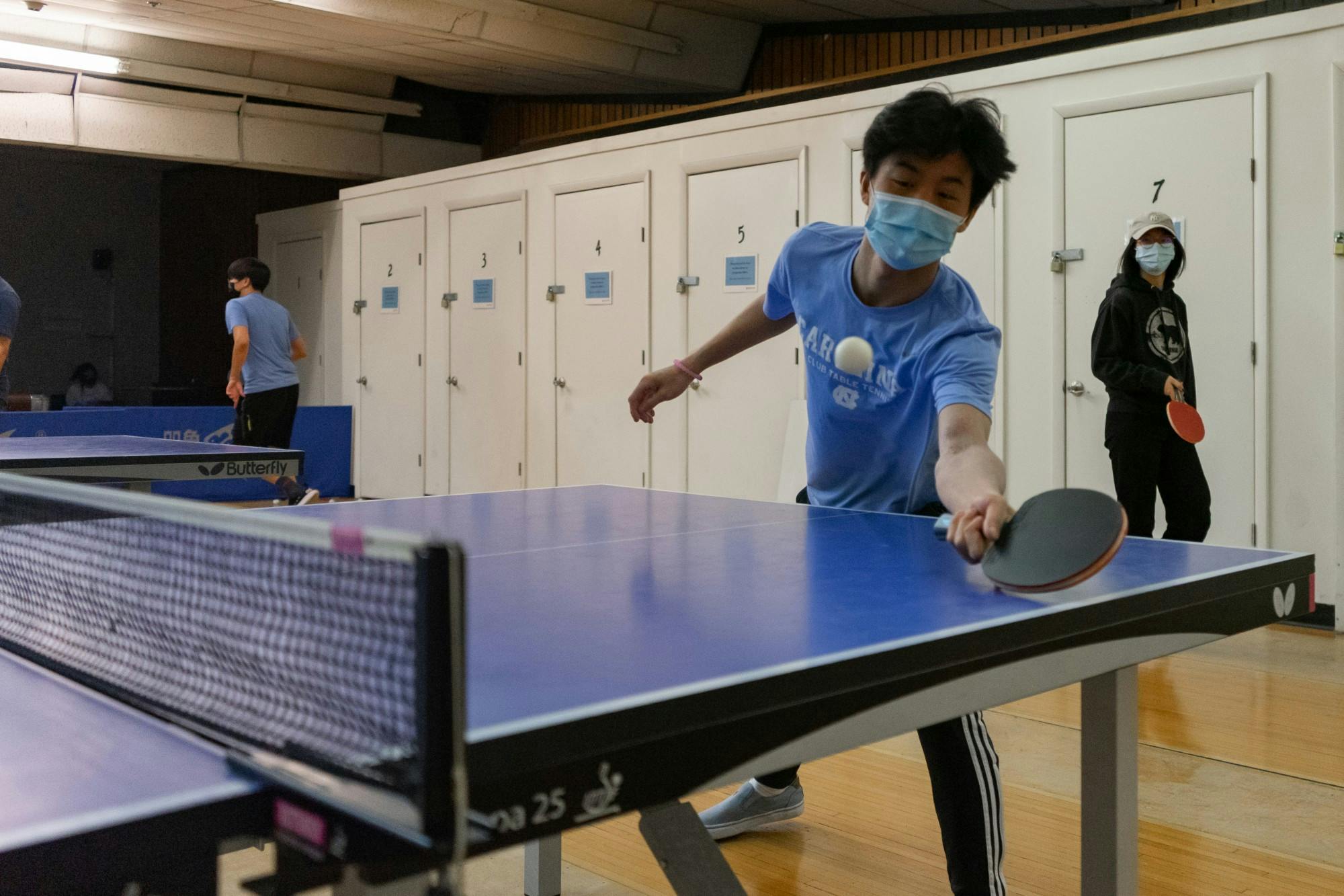 A unique culture': Students form bonds through UNC club table tennis team 